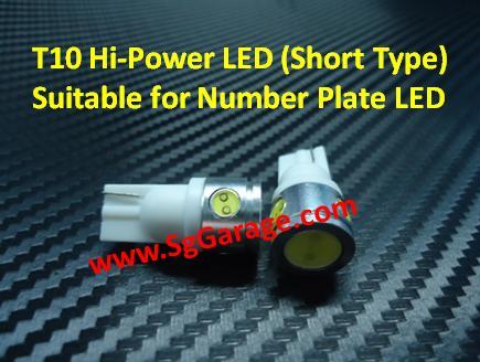 T10 ShortType Hi-Power LED (Short Type)